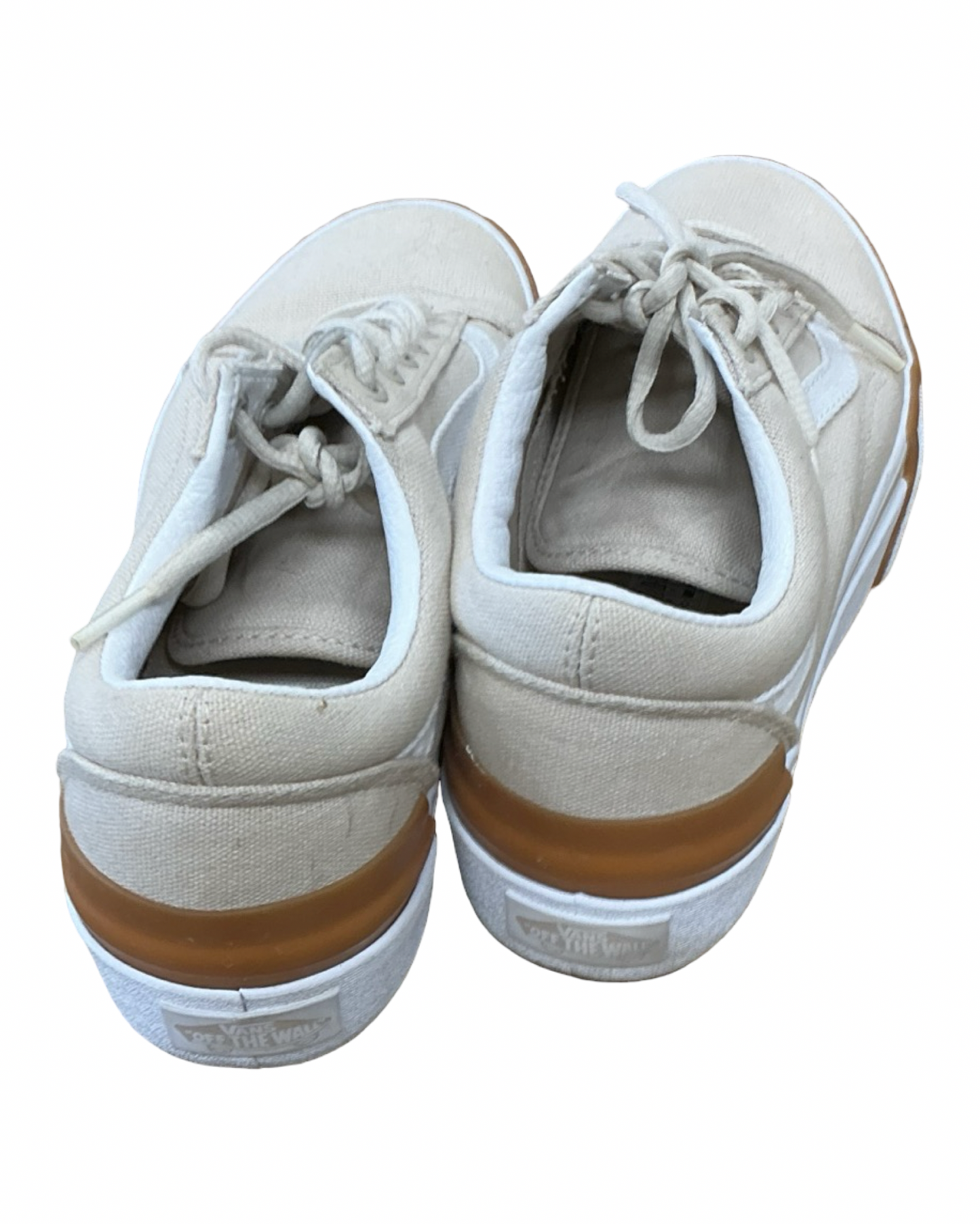 Shoes Sneakers By Vans In Tan, Size:7