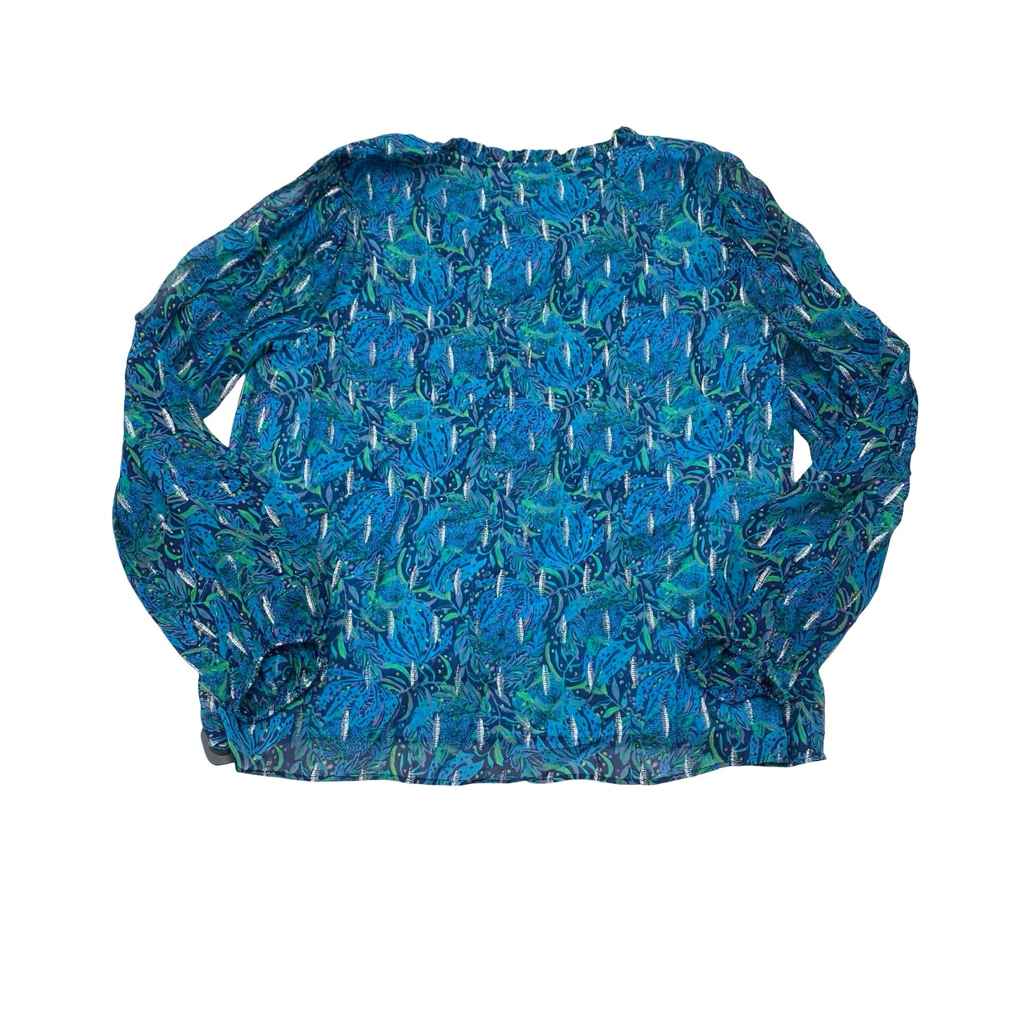 Top Ls Designer By Lilly Pulitzer In Blue, Size:Xl