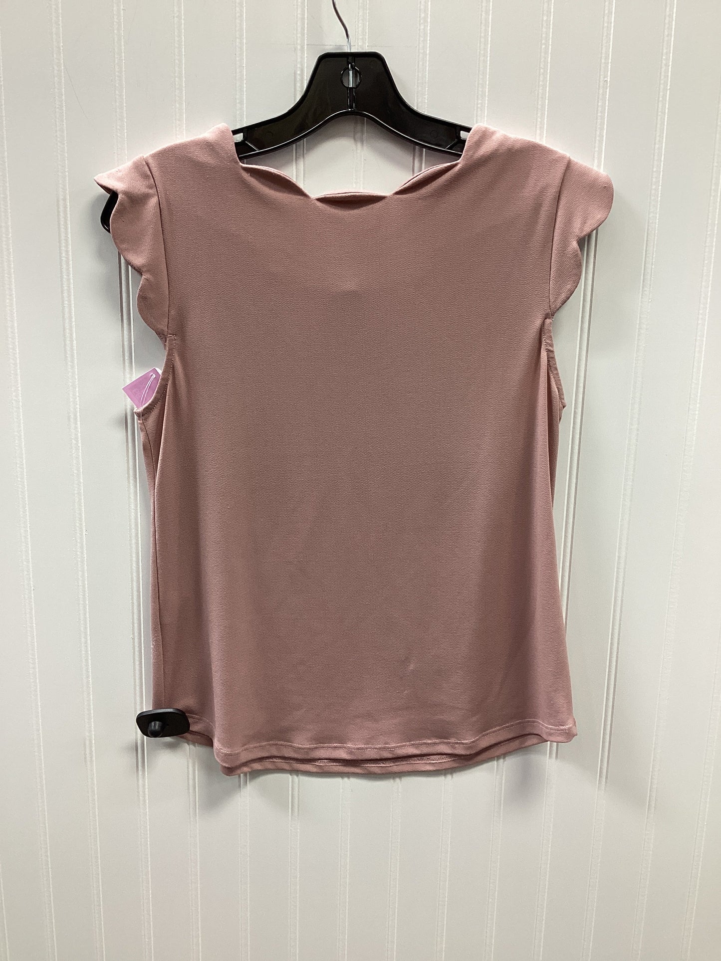 Top Sleeveless By Monteau In Purple, Size:S