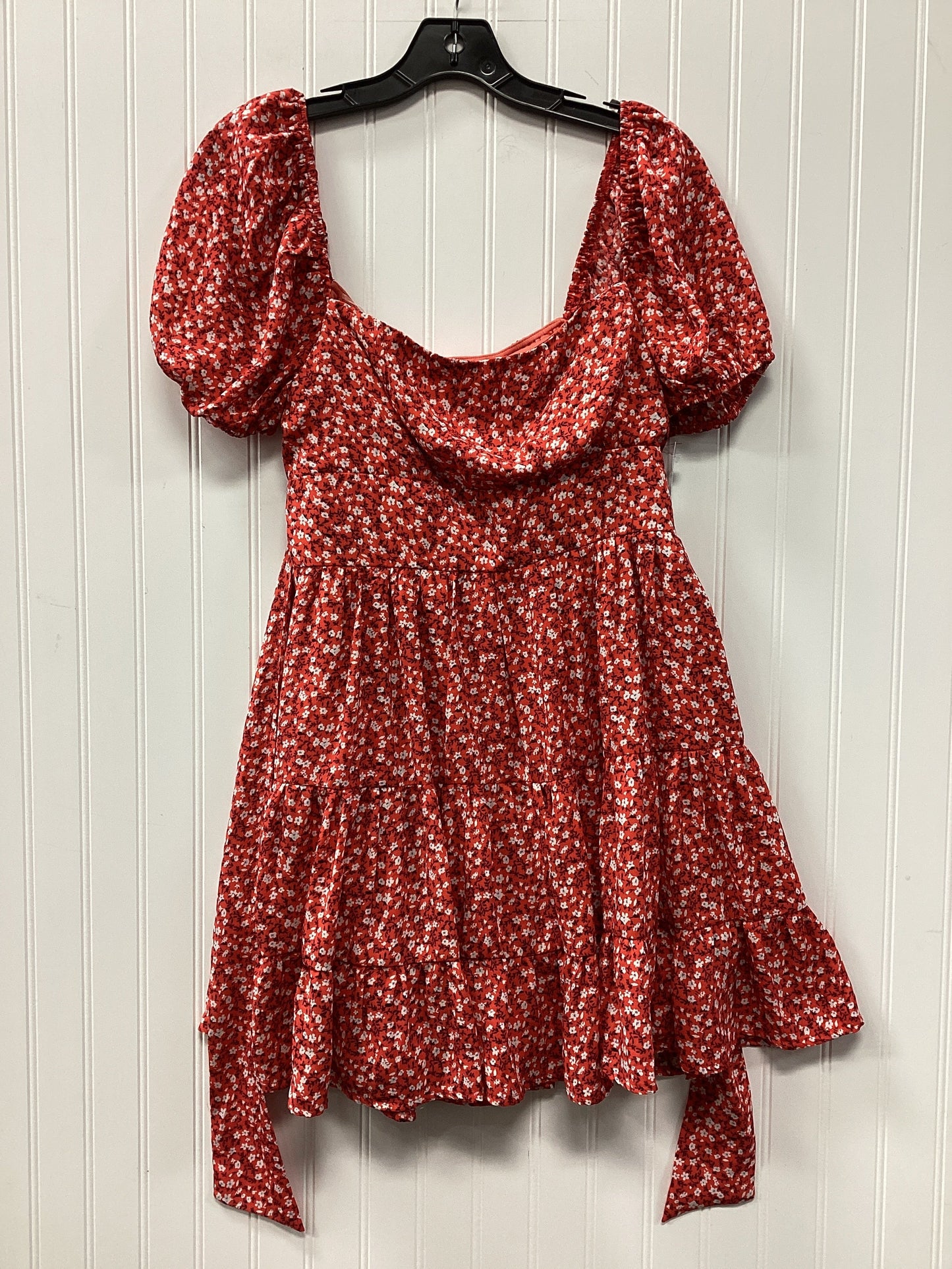 Dress Casual Midi By Altard State In Red, Size:M