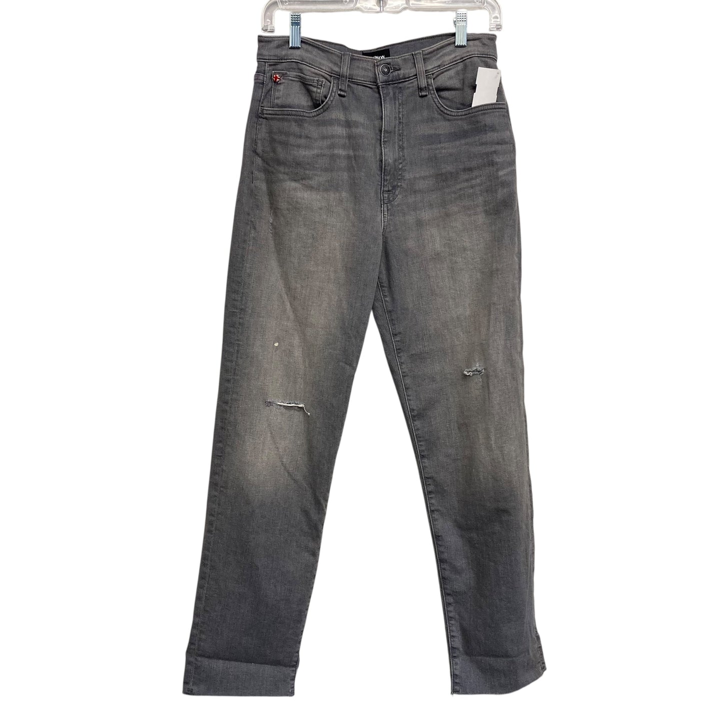 Jeans Straight By Hudson In Grey Denim, Size:2