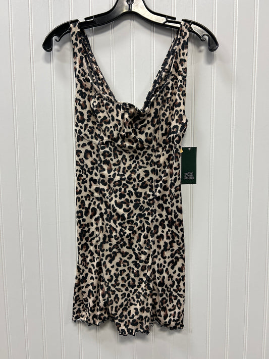 Dress Casual Short By Wild Fable In Animal Print, Size:S NWT