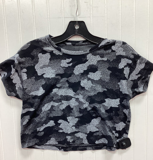 Athletic Top Ss By Lululemon In Black, Size:S