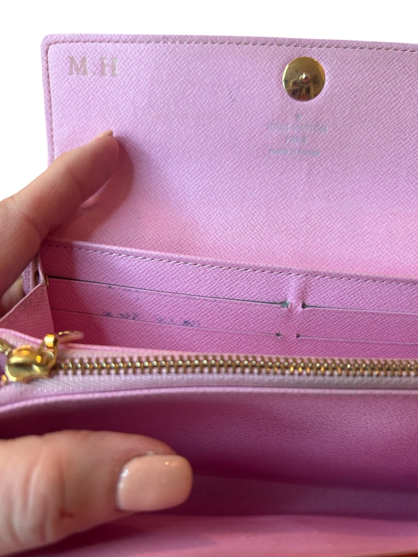 Wallet Luxury Designer By Louis Vuitton, Size: Large