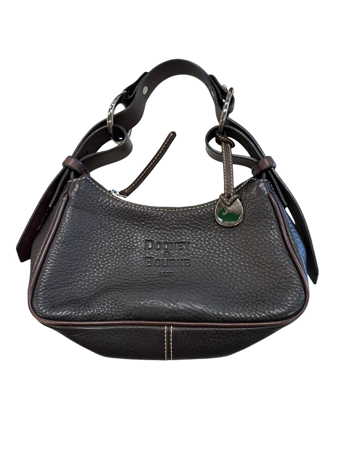 Handbag Designer By Dooney And Bourke In Brown, Size:Small