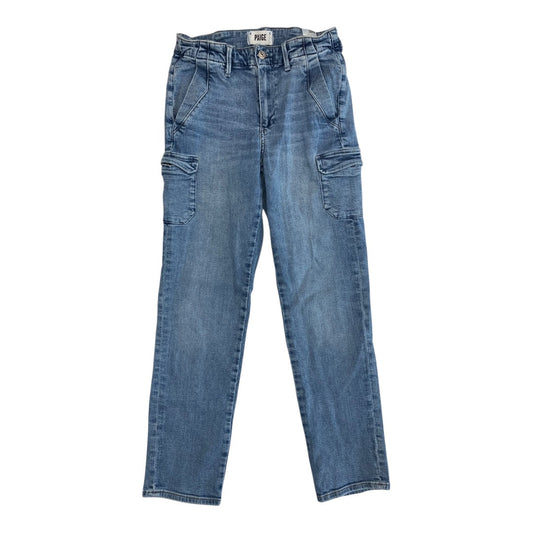 Jeans Straight By Paige In Blue, Size:2