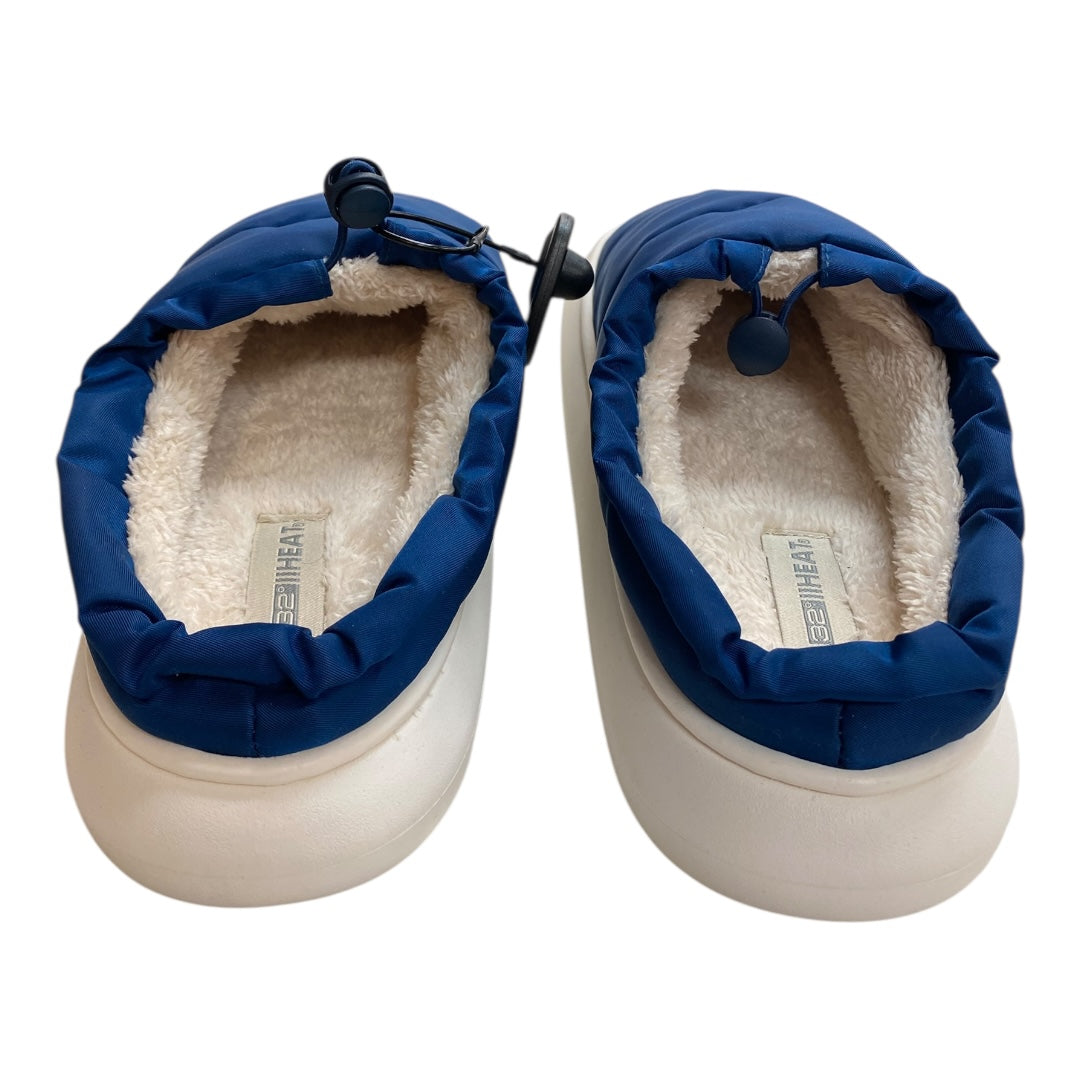 Boots Ankle Flats By 32 Degrees In Blue, Size:9