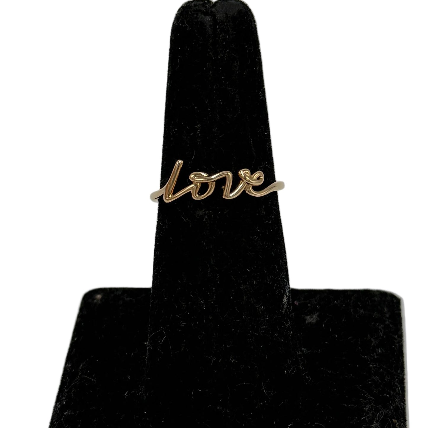 Tiffany & Company Paloma's Graffiti 18k LOVE Luxury Ring, Size: 7