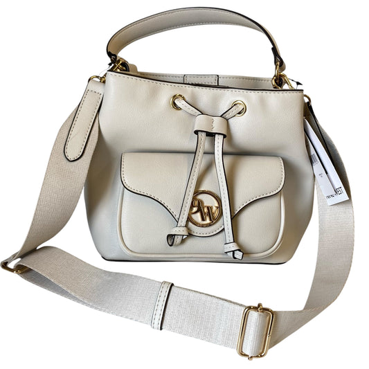Crossbody By Nine West In Beige, Size:Medium