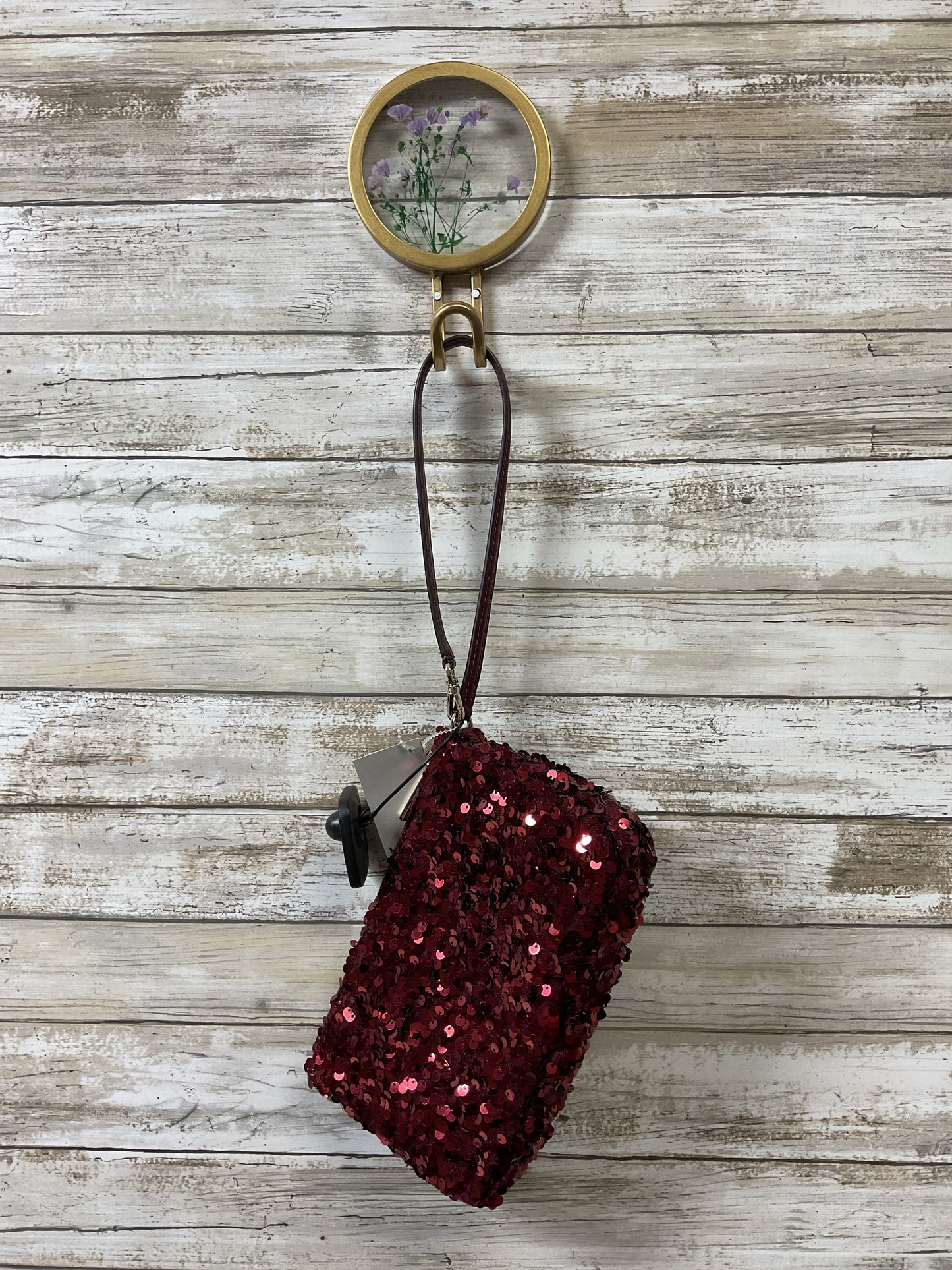 Wristlet Designer By Kate Spade In Red, Size:Medium