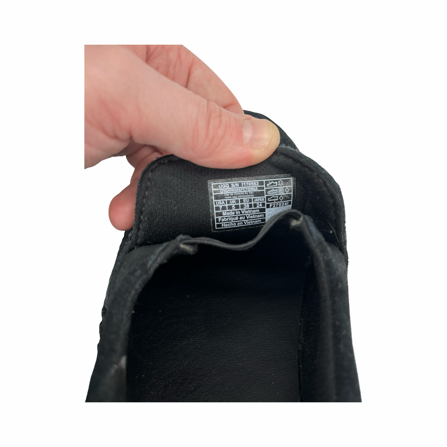 Shoes Designer By Ugg In Black, Size:7