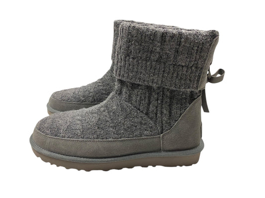 Boots Designer By Ugg In Grey, Size:8