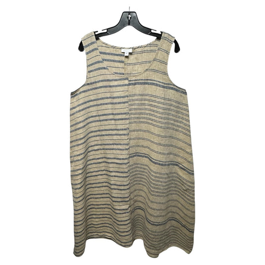 Dress Casual Maxi By Pure Jill In Striped Pattern, Size: L