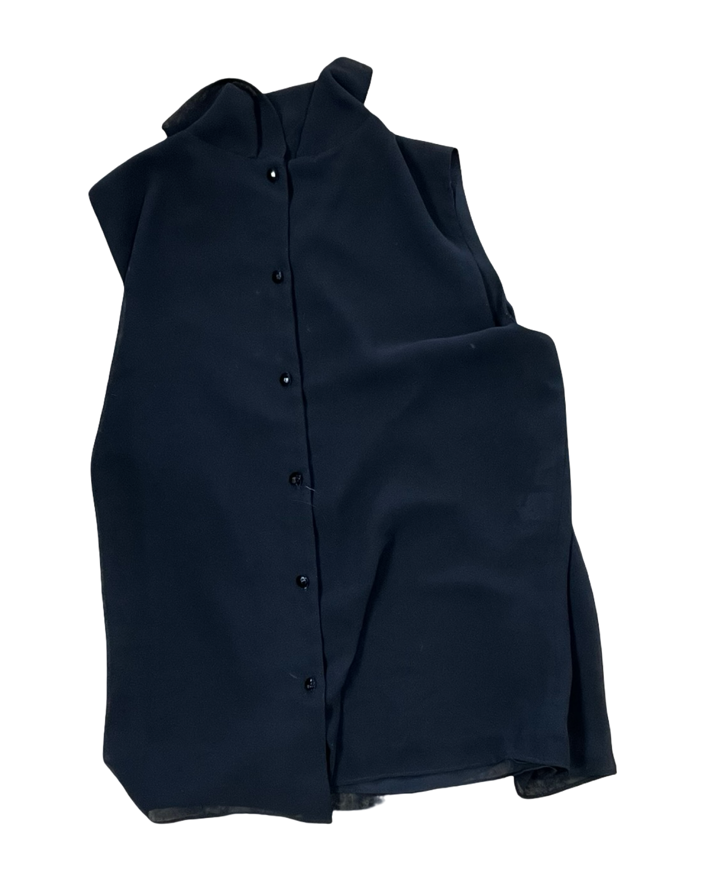 Blouse Sleeveless By Jones New York In Black, Size:M