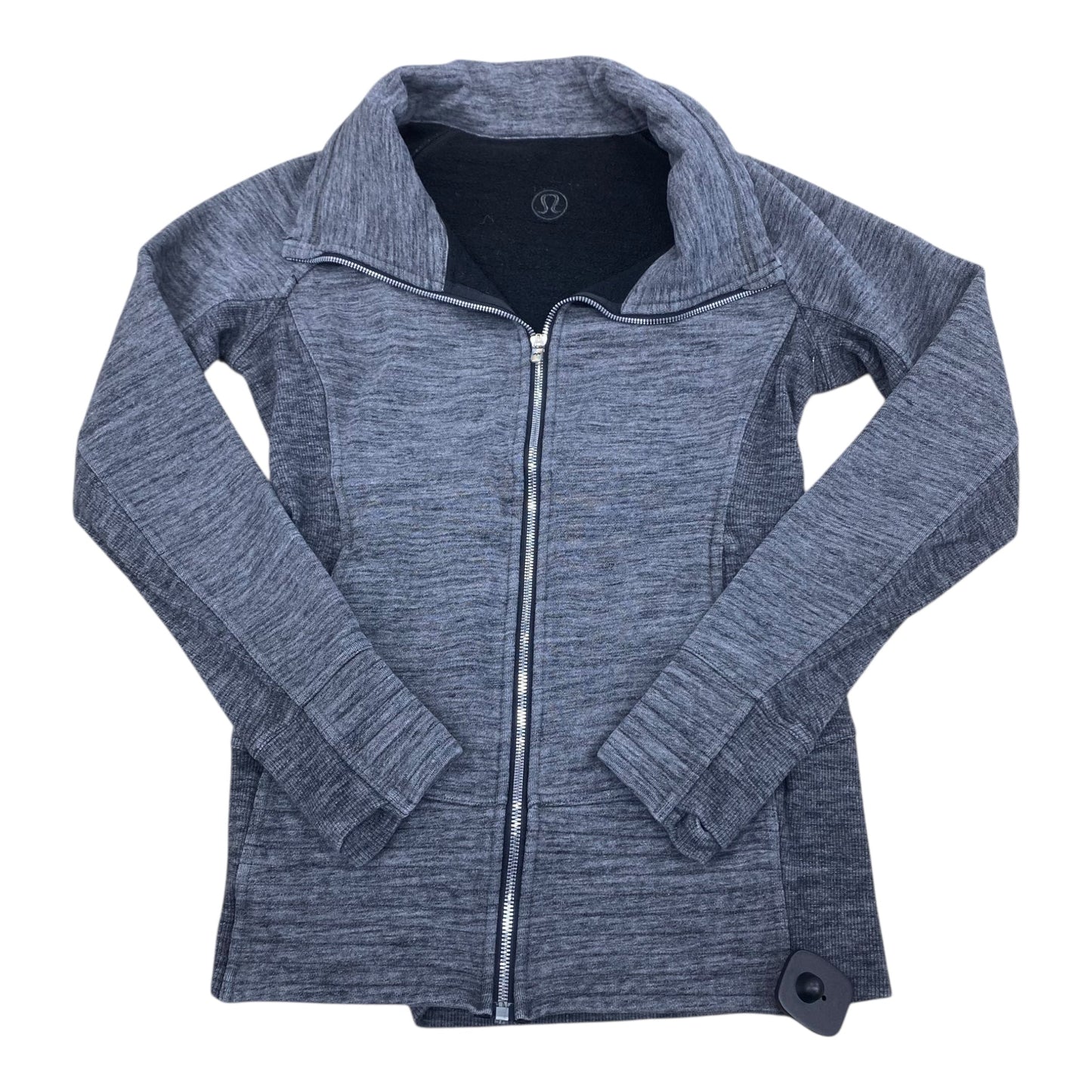 Athletic Jacket By Lululemon In Multi, Size:8