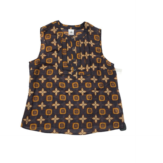 Top Sleeveless By Cabi In Multi, Size:L