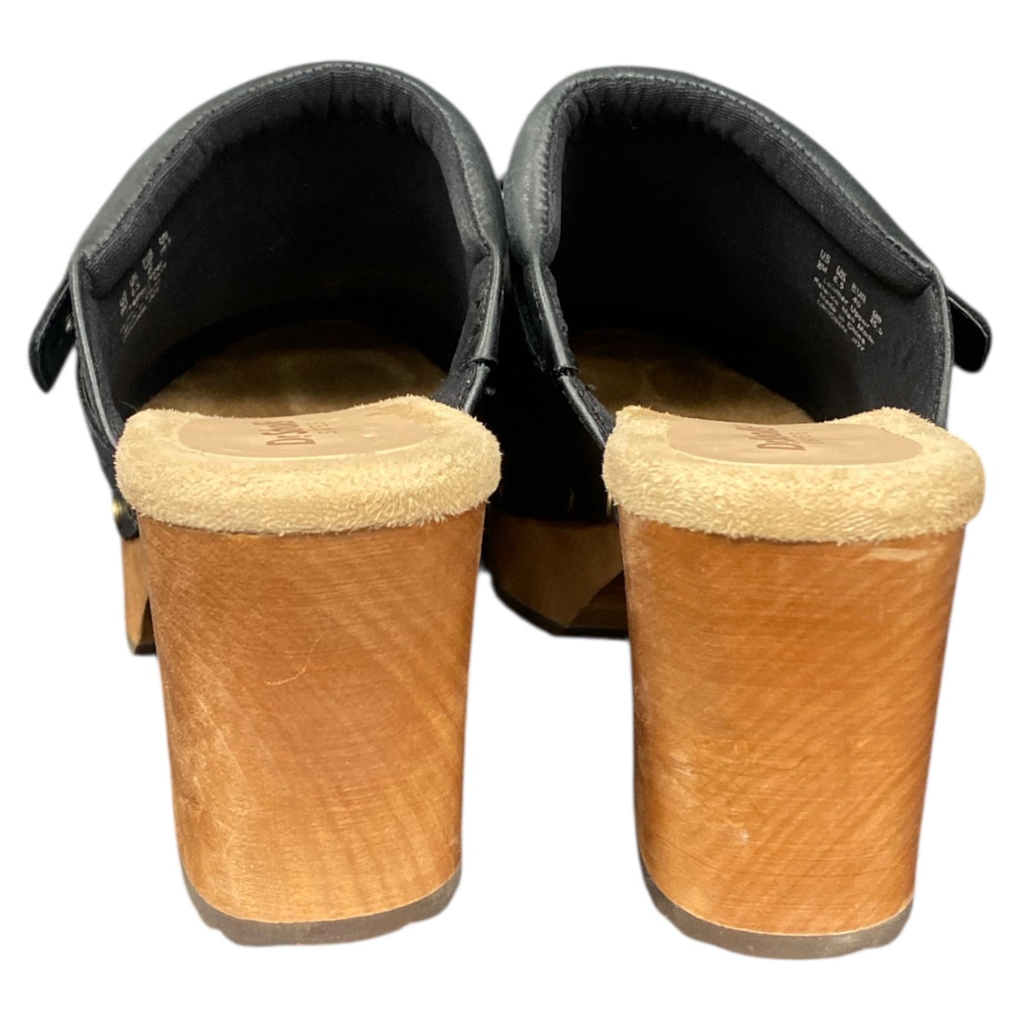 Shoes Heels Block By Dr Scholls In Black, Size:9