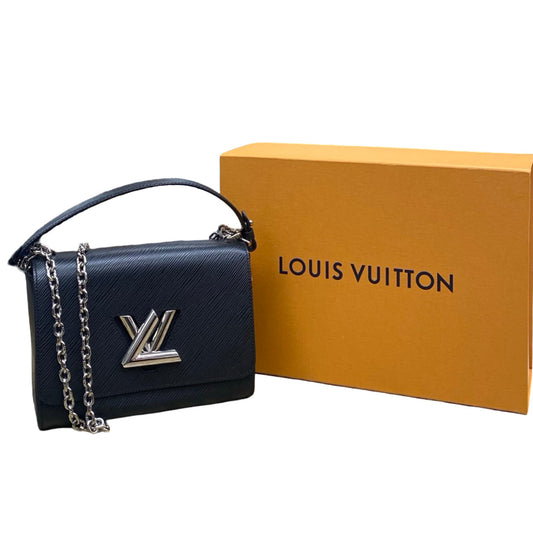 Handbag Luxury Designer By Louis Vuitton In Black, Size:Medium