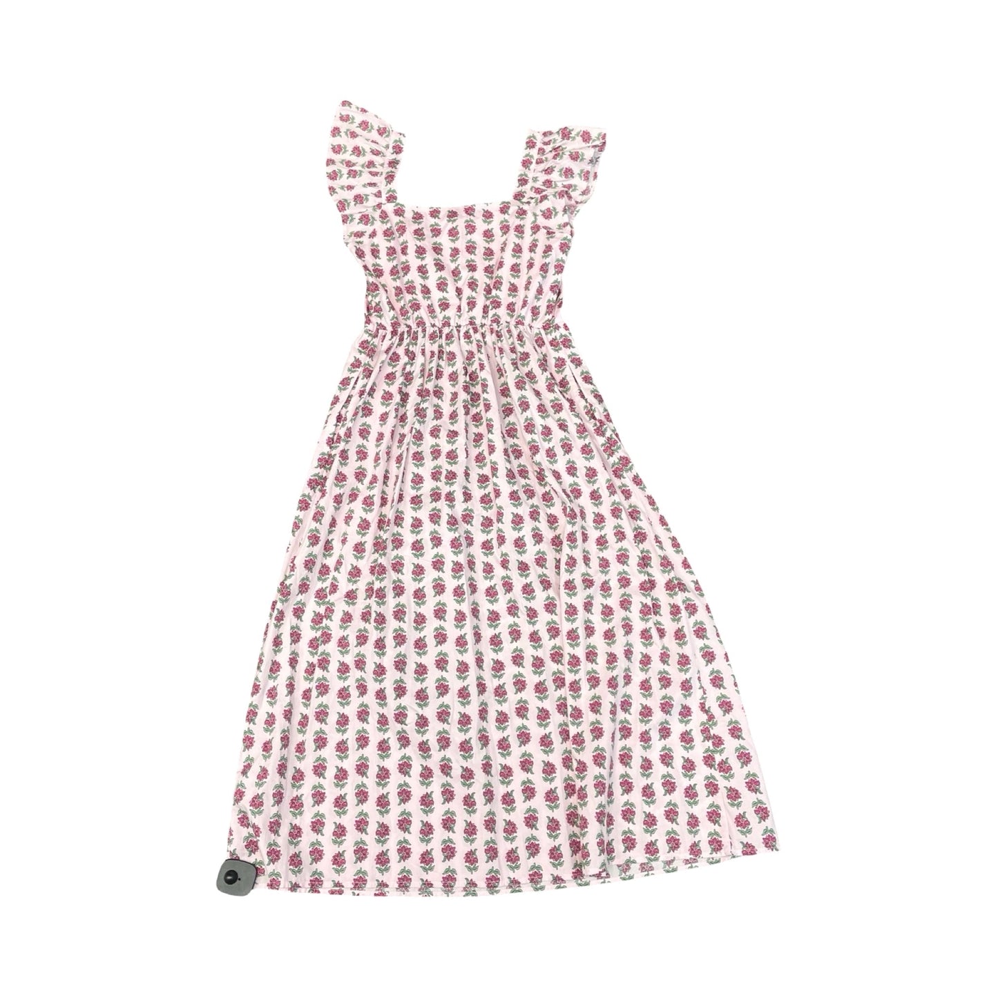 Dress Casual Midi By J. Crew In Floral Print, Size:0