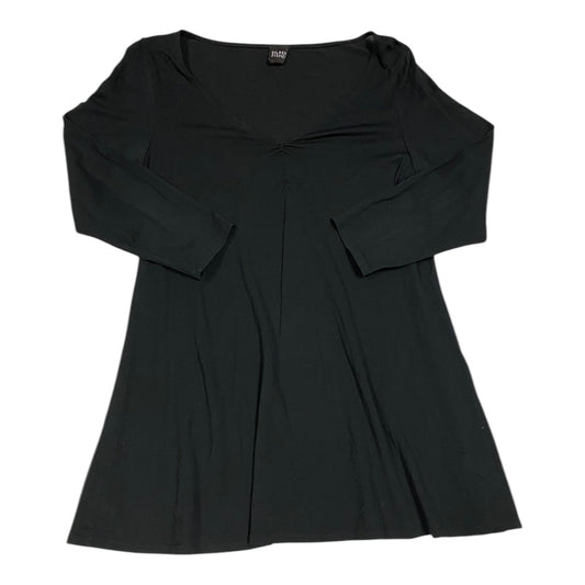 Top Ls Designer By Eileen Fisher In Black, Size:S