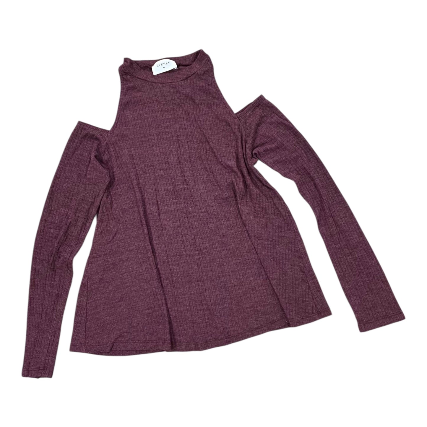 Top Ls By Everly In Maroon, Size:M
