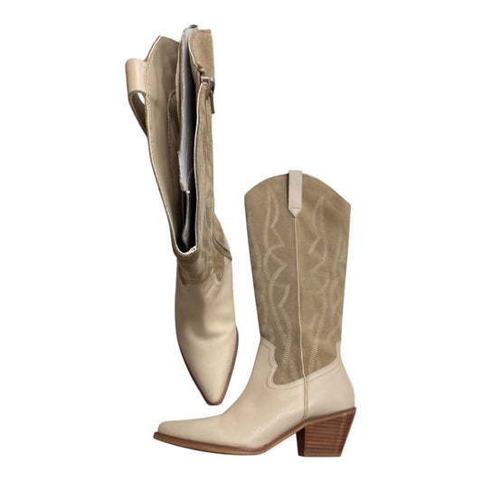 Boots Western By Matisse In Ivory, Size:6