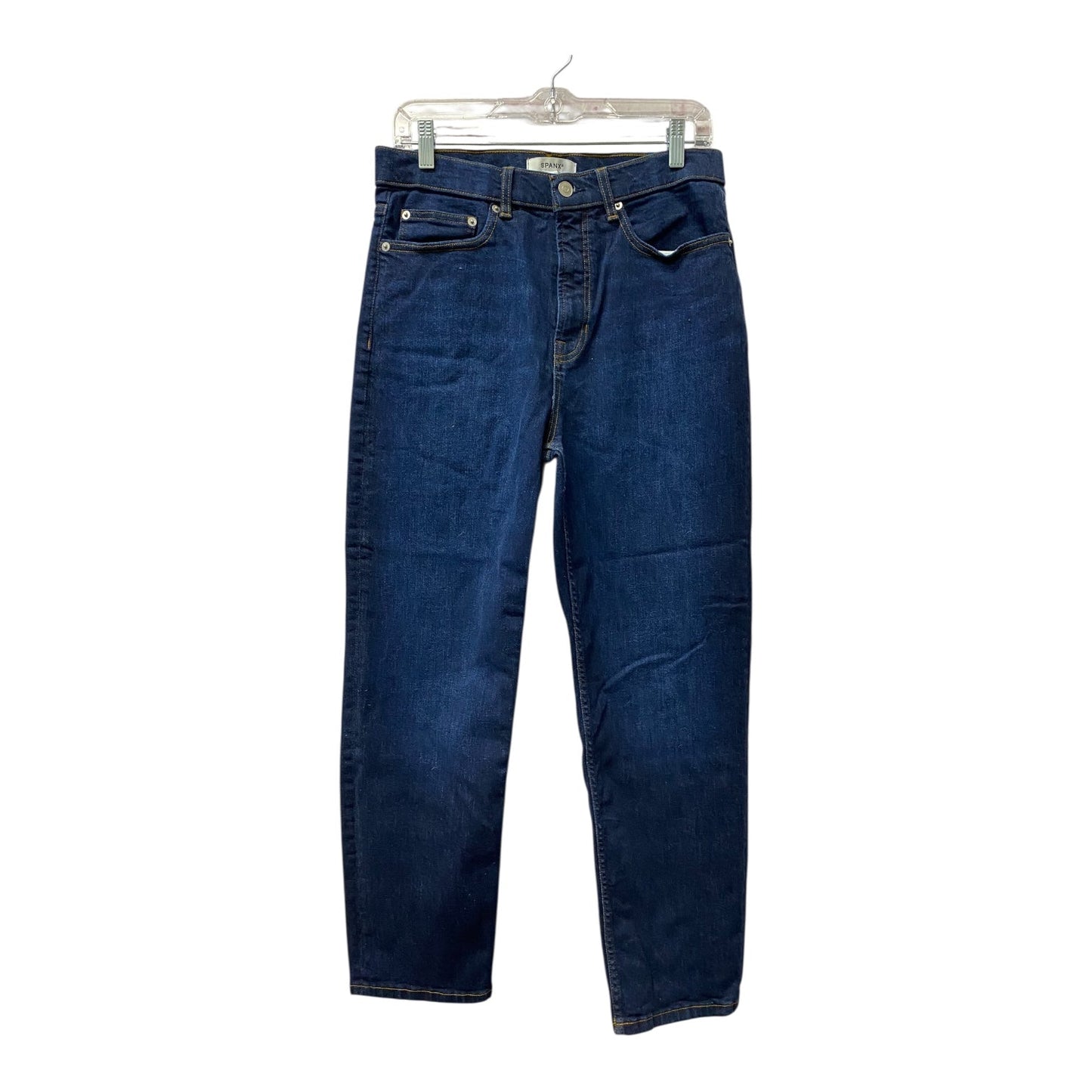 Jeans Boot Cut By Spanx In Blue Denim, Size:14