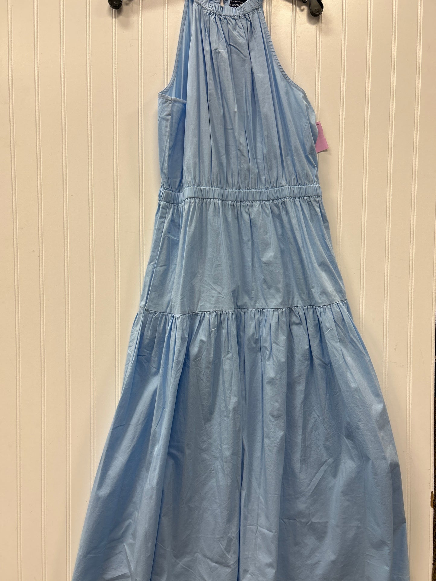 Dress Casual Maxi By Scoop In Blue, Size:M