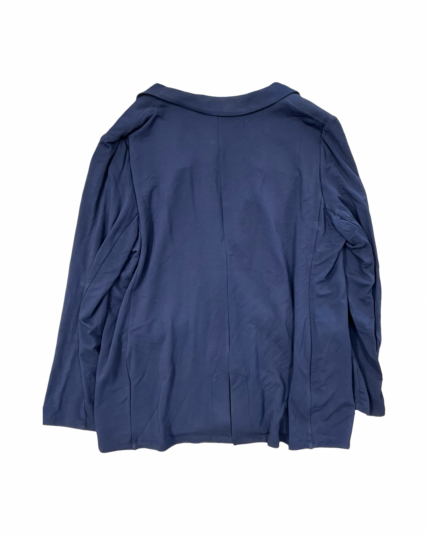 Blazer By Philosophy In Blue, Size:1X