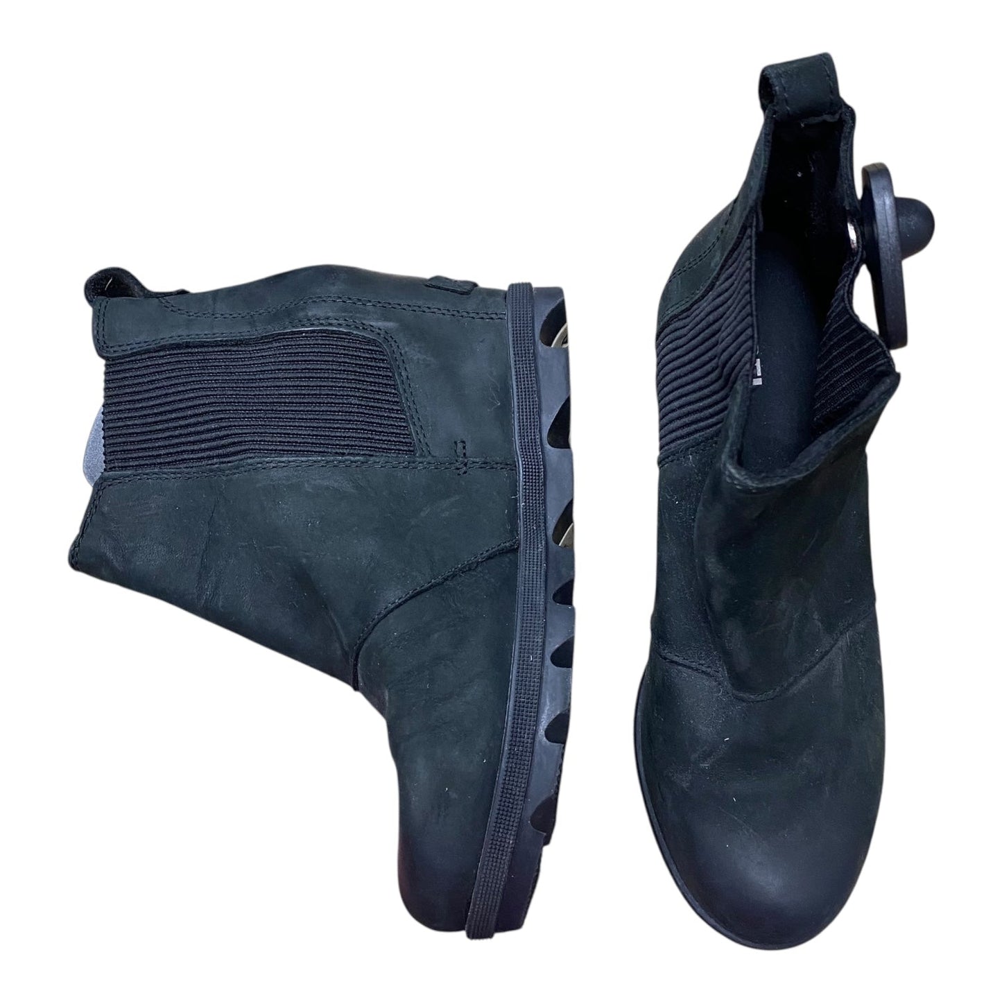 Boots Designer By Sorel In Black, Size:7