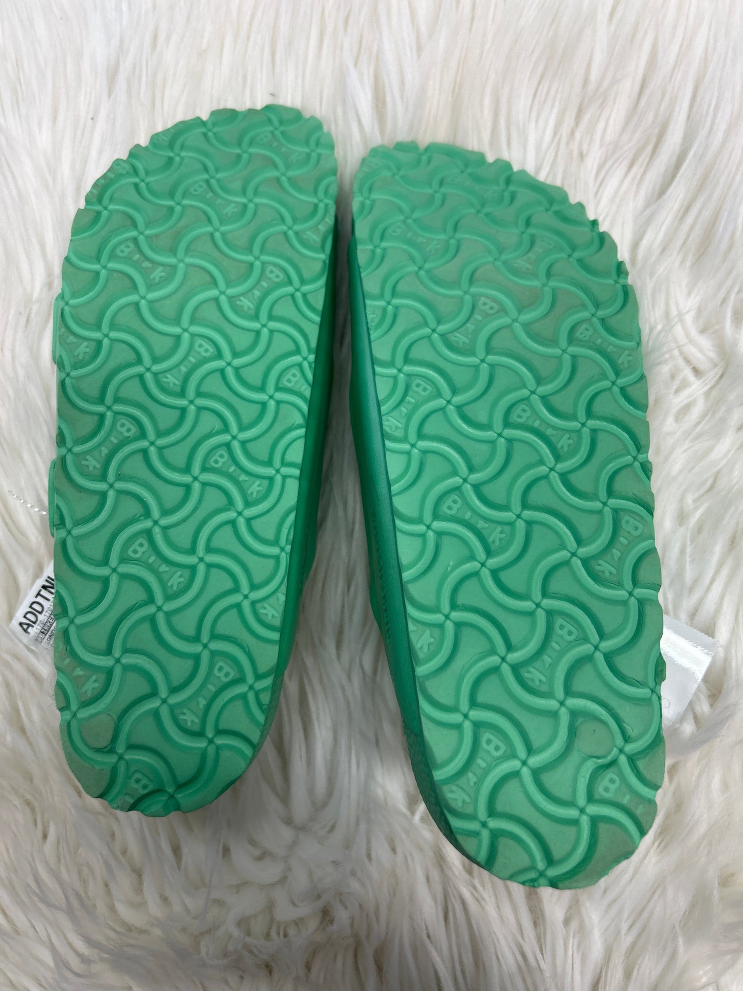 Sandals Flip Flops By Birkenstock In Aqua, Size:8.5