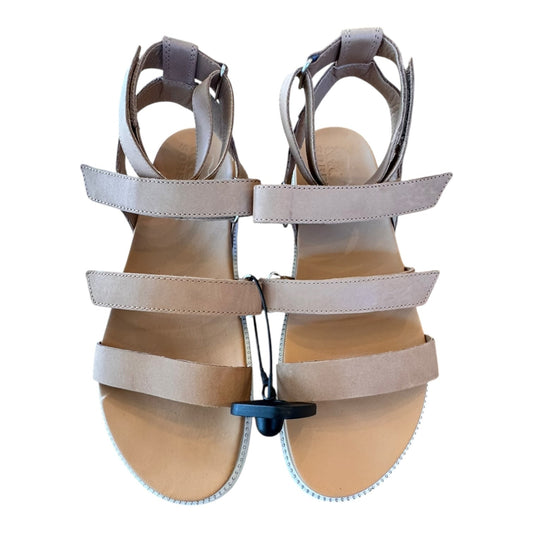 Sandals Designer By Sorel In Tan, Size:10