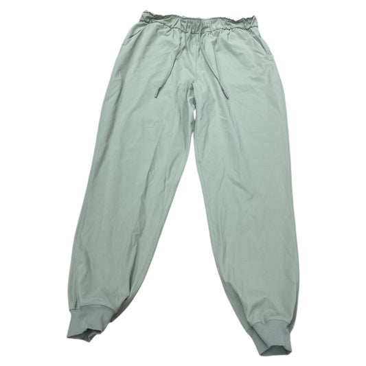Athletic Pants By Lululemon In Green, Size:10
