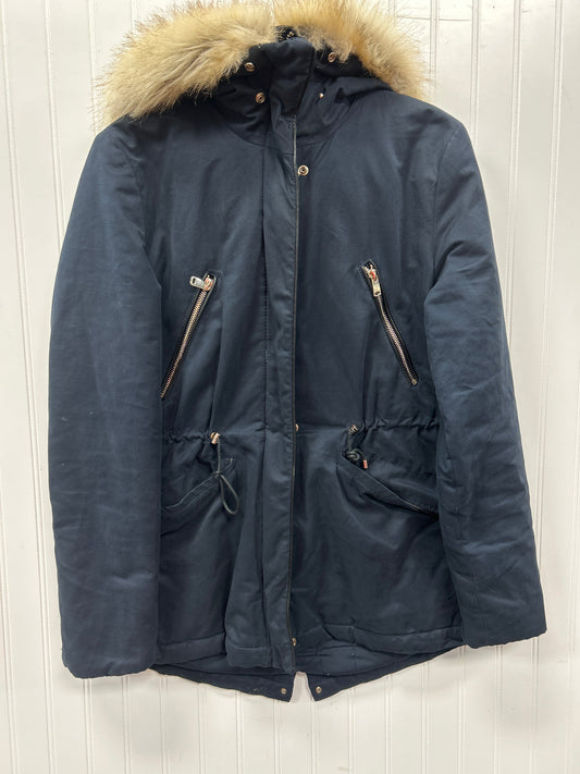Coat Other By Zara In Navy, Size:S