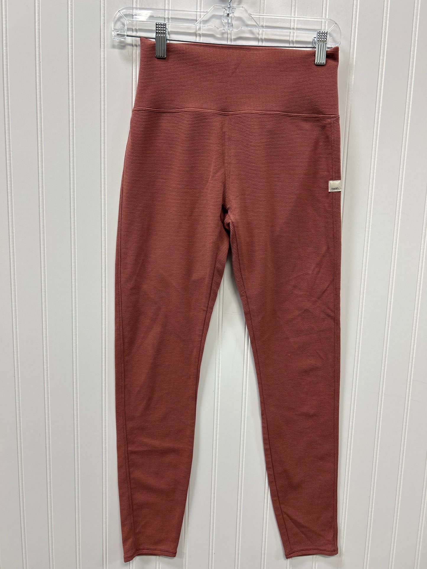 Athletic Leggings By Vuori In Red, Size:S