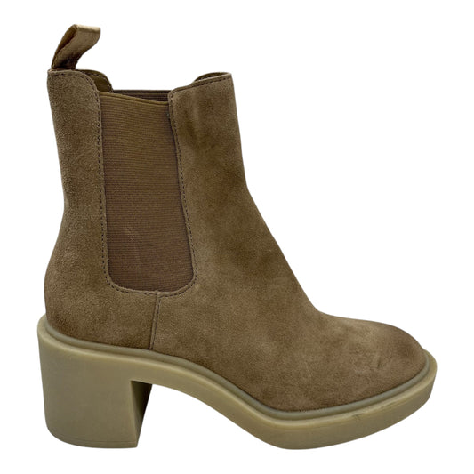 Boots Ankle Heels By Dolce Vita In Brown, Size:7