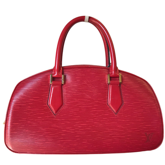 Handbag Luxury Designer By Louis Vuitton In Red, Size:Medium