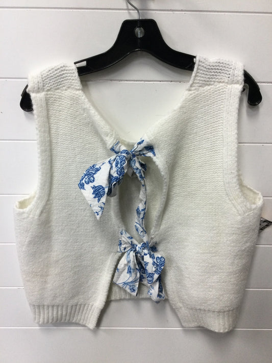 Vest Sweater By Altard State In Cream, Size:L
