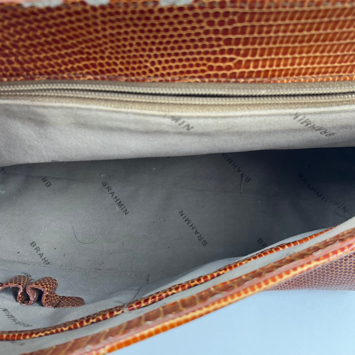 Crossbody Designer By Brahmin In Brown, Size:Medium