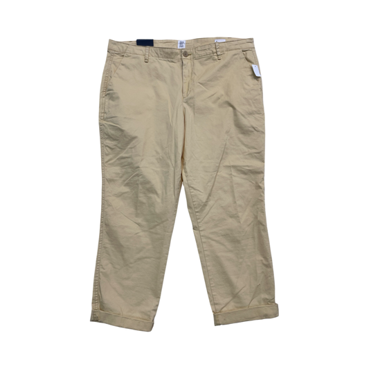 Pants Chinos & Khakis By Gap In Yellow, Size:18