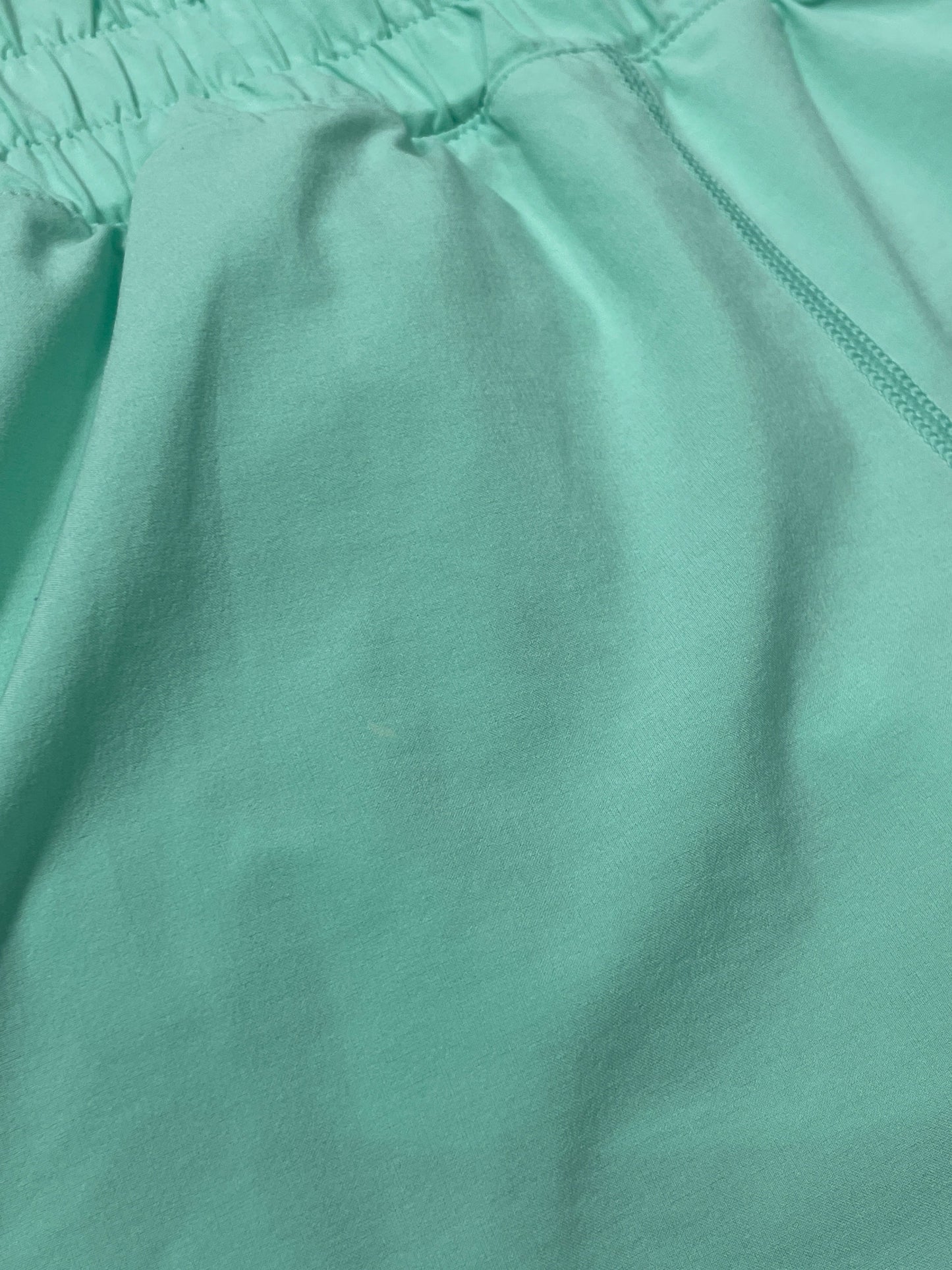 Athletic Shorts By Lululemon In Green, Size: S