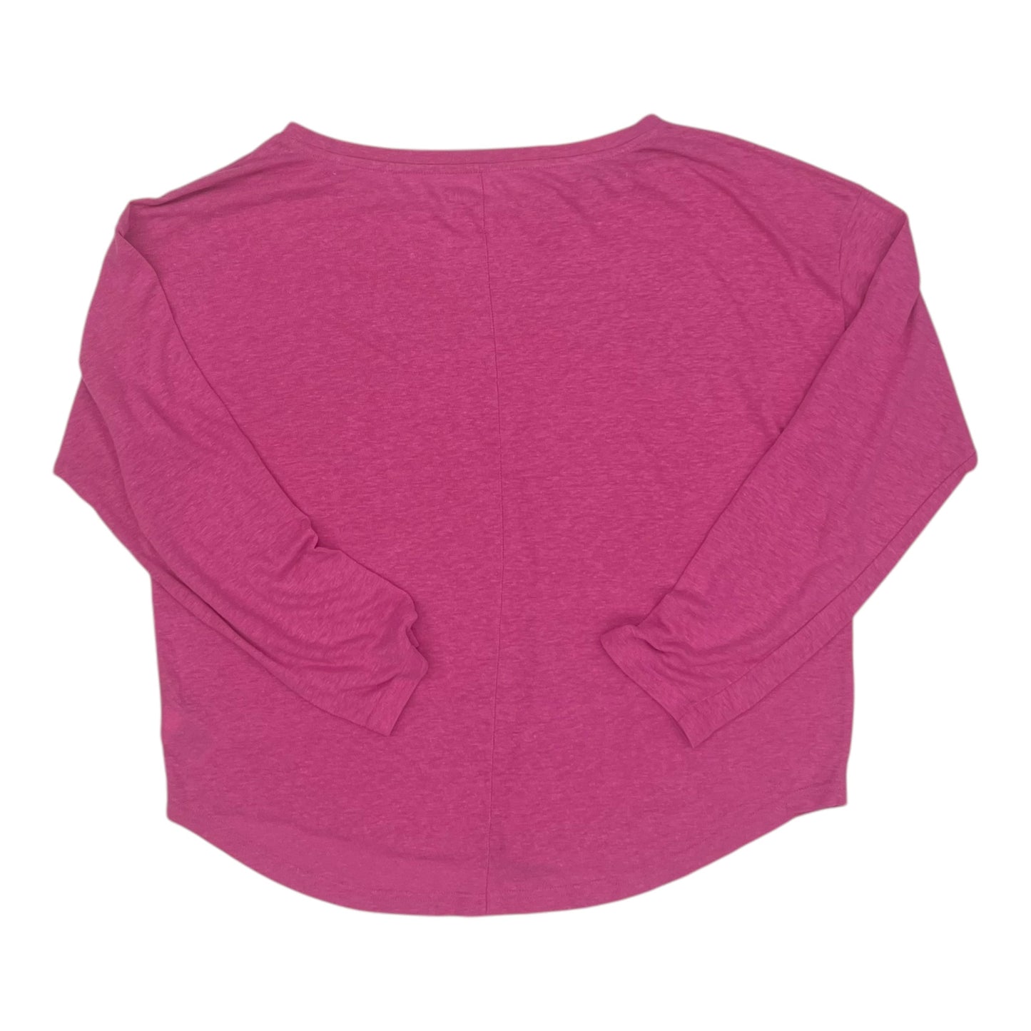 Top Ls Basic By Gap In Pink, Size:L