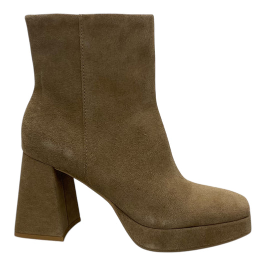 Boots Ankle Heels By Dolce Vita In Tan, Size:6.5