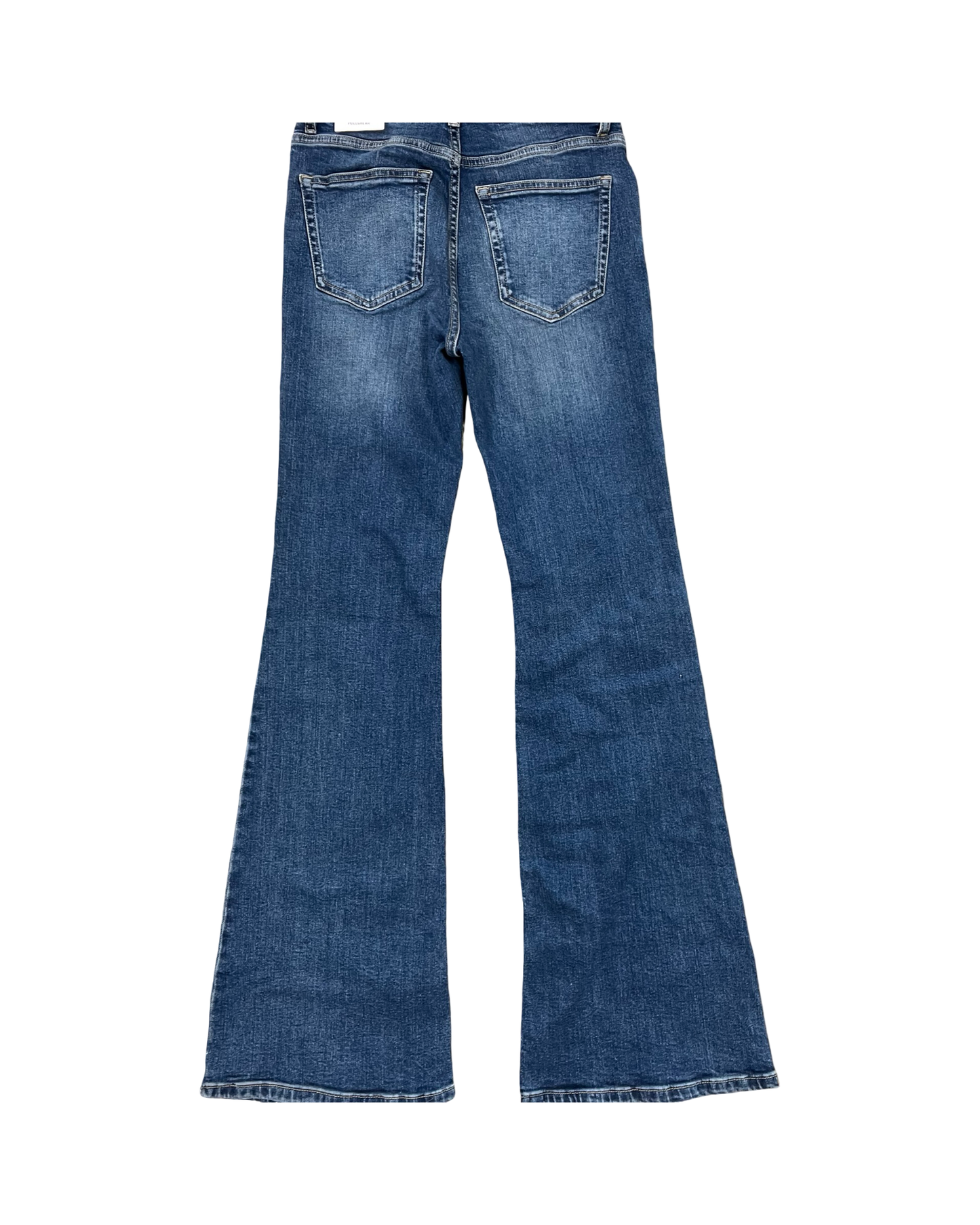 Jeans Flared By Pull&Bear In Blue Denim, Size:6