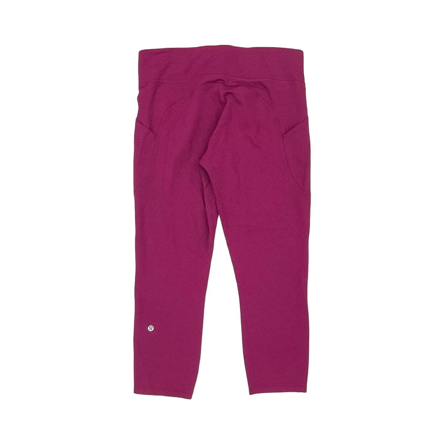 Athletic Leggings Capris By Lululemon In Purple, Size:L