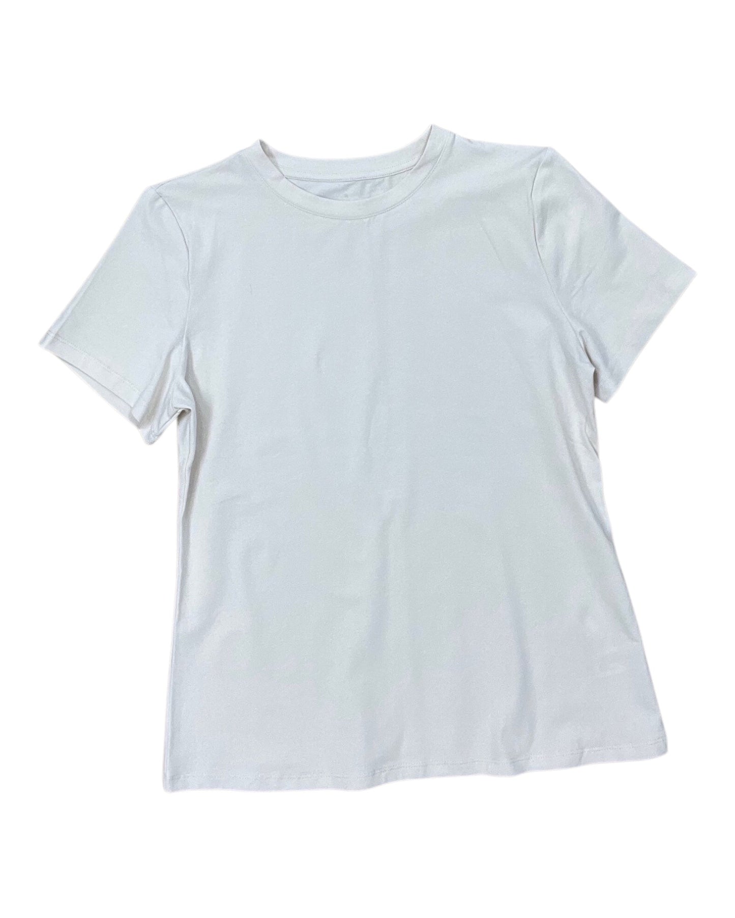 Top Ss Basic By A Pea In The Pod In Cream, Size:S
