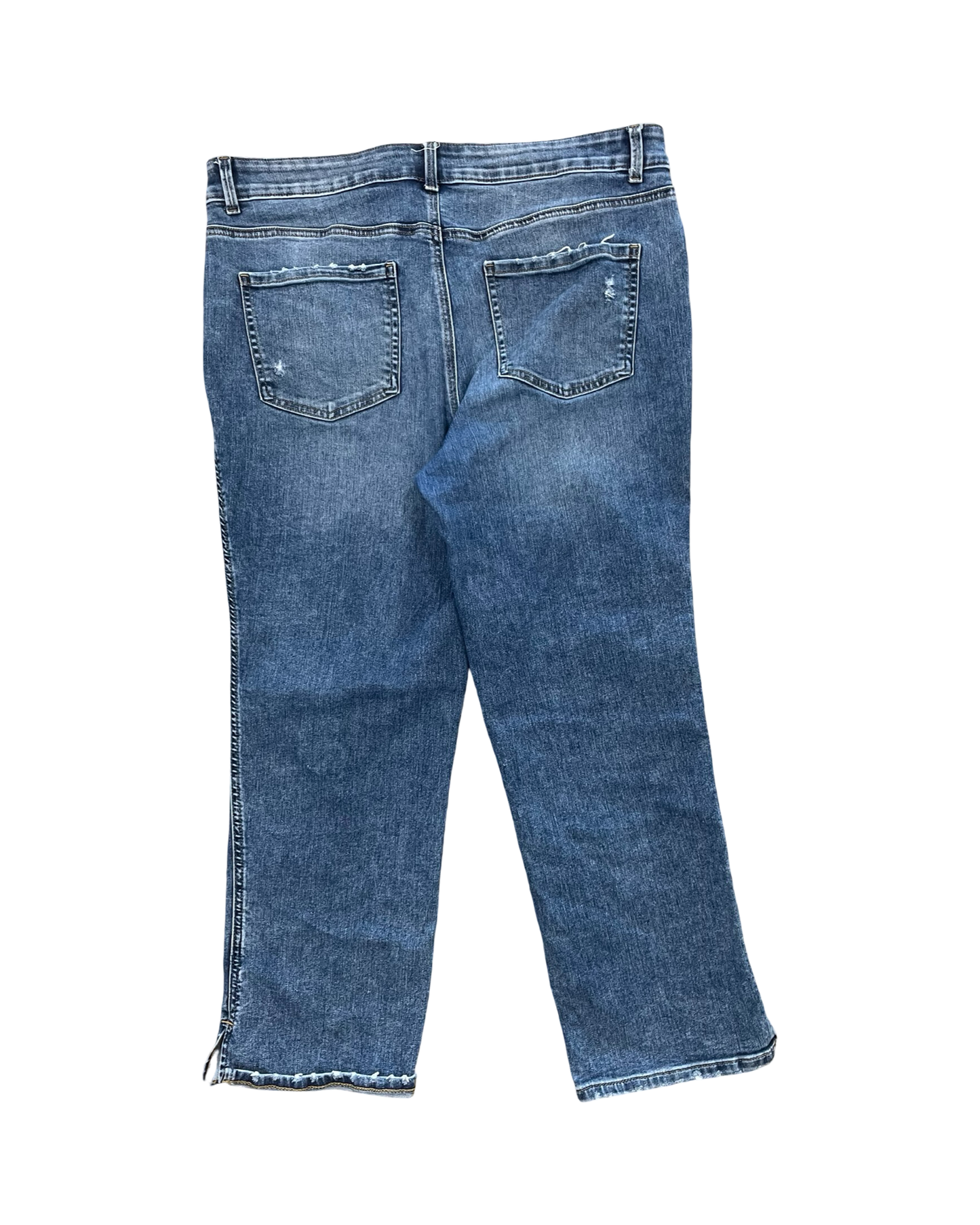 Jeans Boyfriend By Maurices In Blue Denim, Size:16