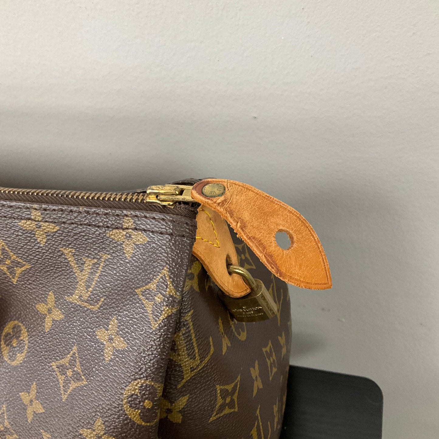 1982 Vintage Speedy 40 By Louis Vuitton In Brown Monogram, Size: 40