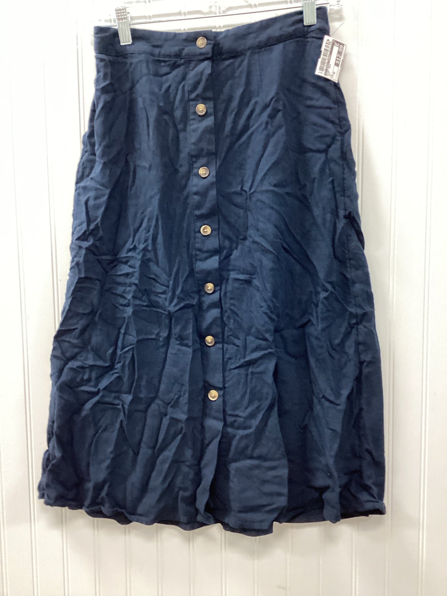 Skirt Maxi By Lc Lauren Conrad In Navy, Size:Xs