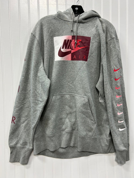 Sweatshirt Hoodie By Nike Apparel In Grey, Size:2X